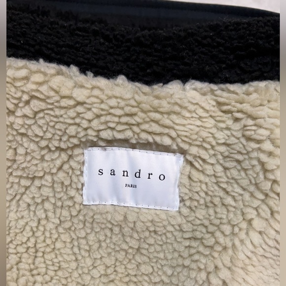 Sandro Paris Shearling Jacket - Picture 7 of 15